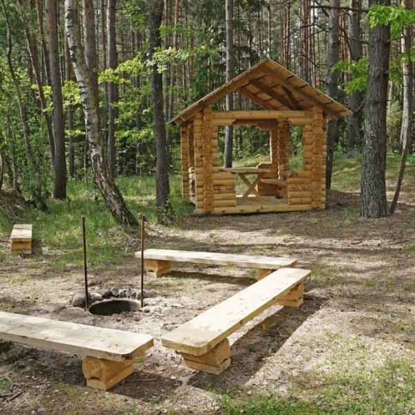 Туристическая стоянка Чистый берег
